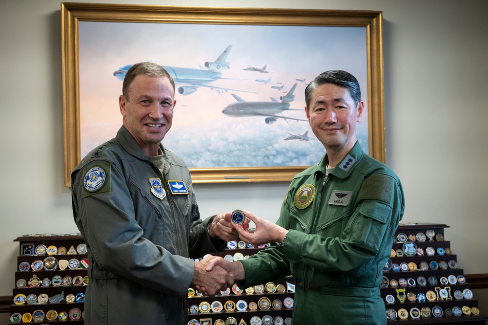 JASDF visit to Air Mobility Command