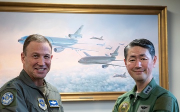 JASDF visit to Air Mobility Command