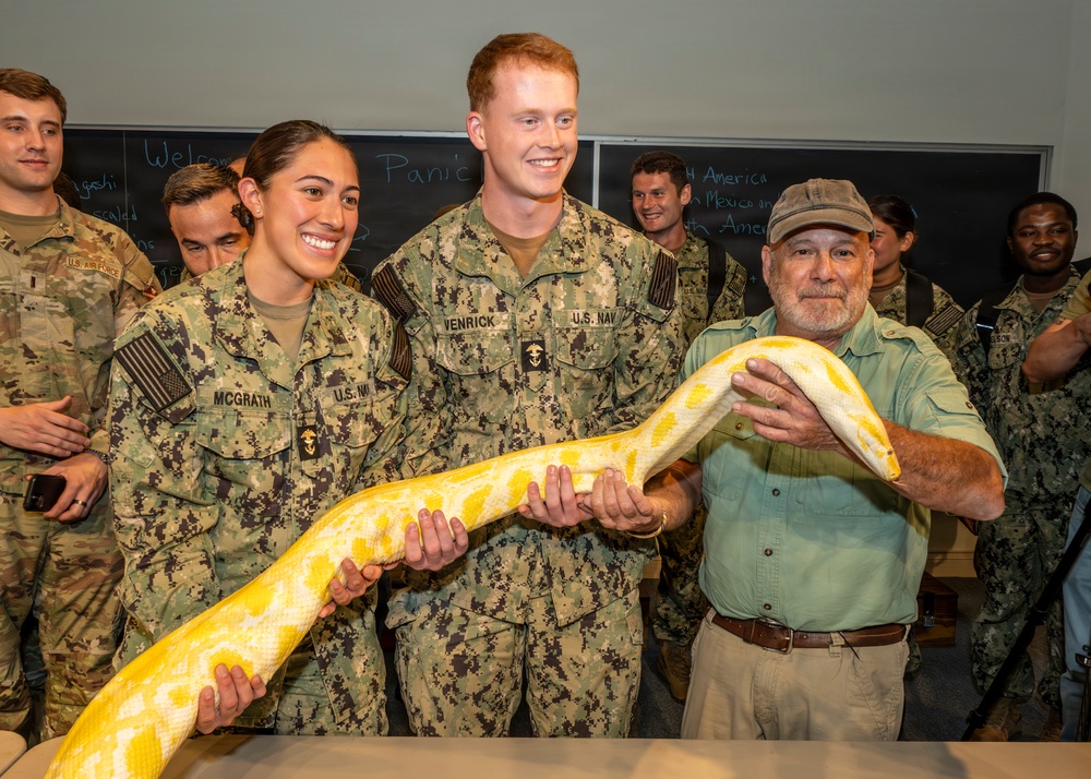 Bruce Shwedick of Reptile Discovery, Plant City, Florida gave his Annual Snakes Alive Lecture.