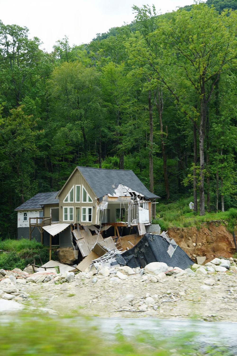 Hurricane Helene damage
