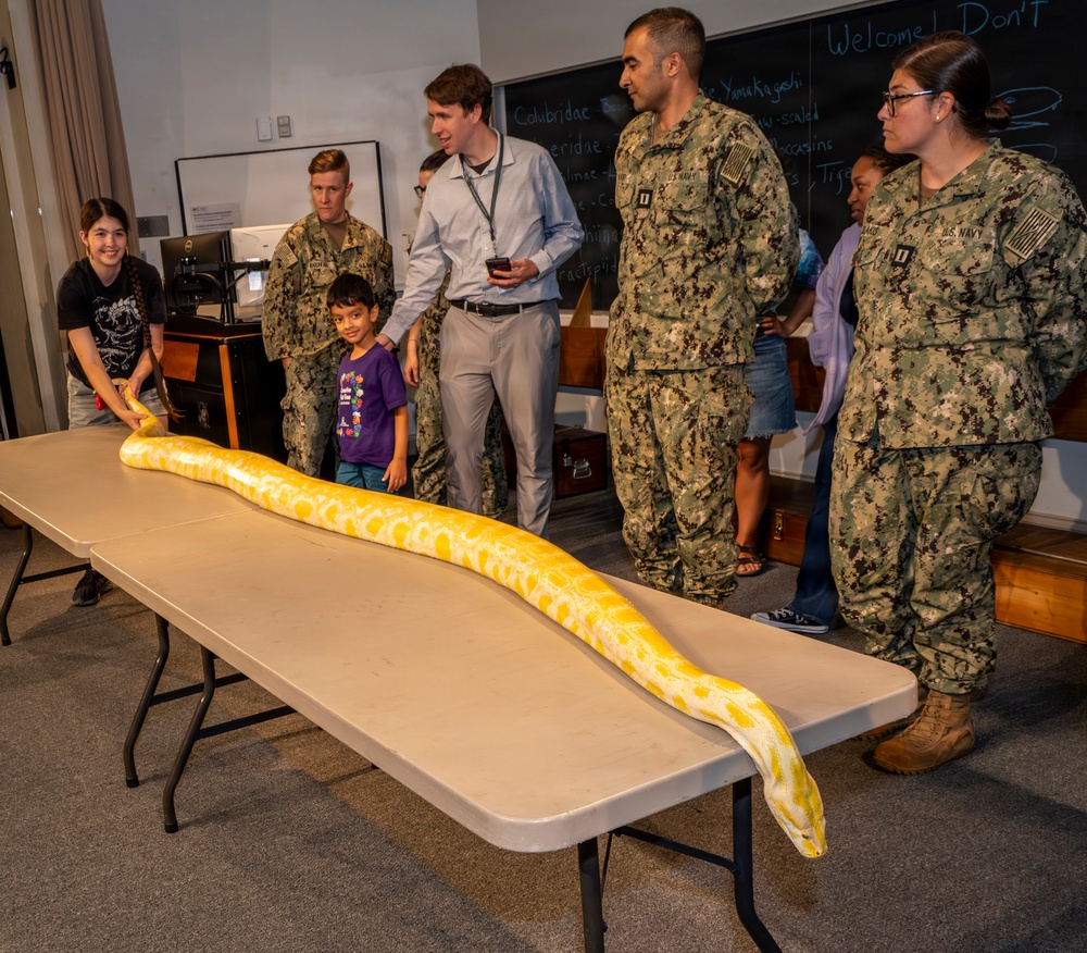 Bruce Shwedick of Reptile Discovery, Plant City, Florida gave his Annual Snakes Alive Lecture.