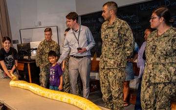 Bruce Shwedick of Reptile Discovery, Plant City, Florida gave his Annual Snakes Alive Lecture.