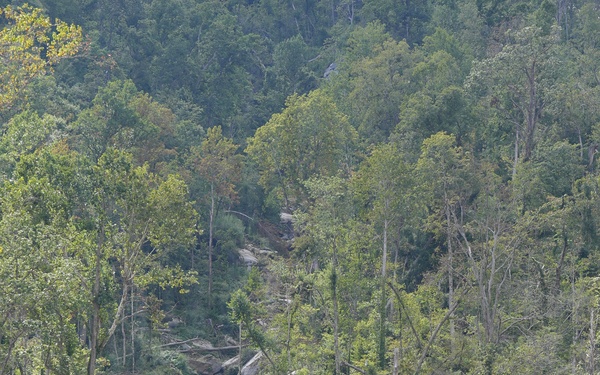 Hurricane Helene produces western North Carolina landslides