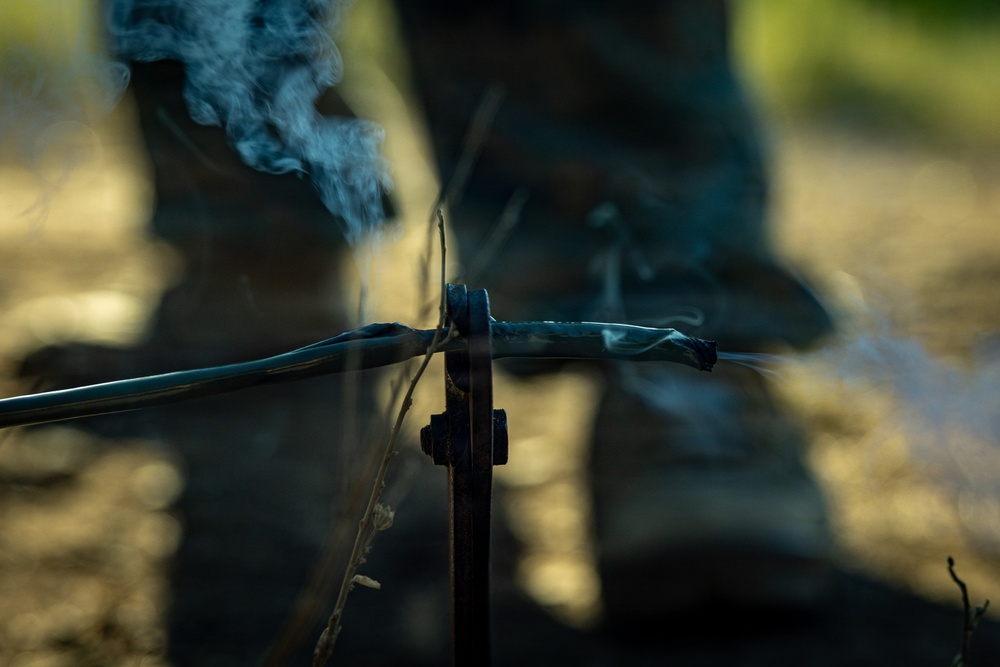 22ND MEU (SOC) | Marines Conduct Demolition Range in Puerto Rico