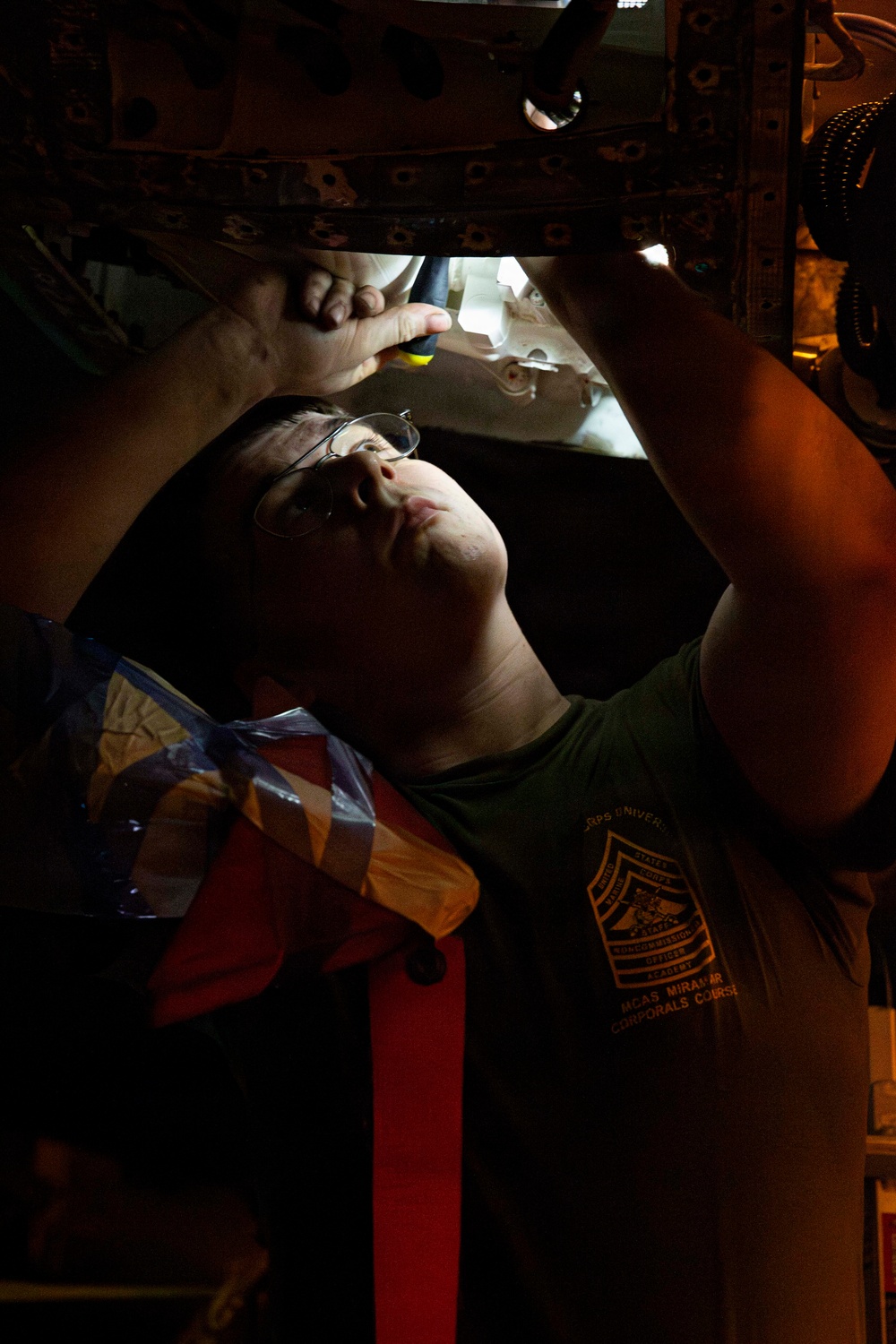 Abraham Lincoln conducts routine operations