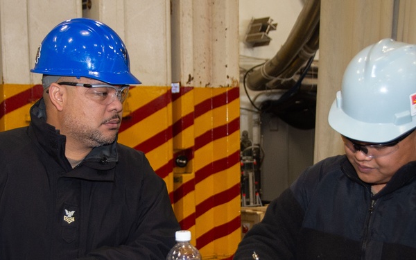 Sailors Conduct Daily Operations