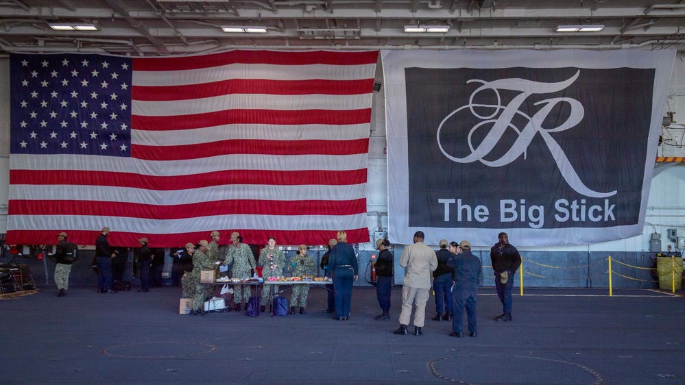 USS Theodore Roosevelt Bake Sale