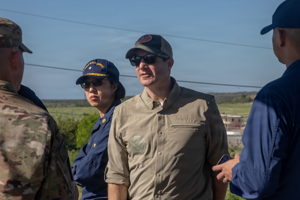 Chief Medical Officer, DHS, visits Joint Task Force Southern Guard