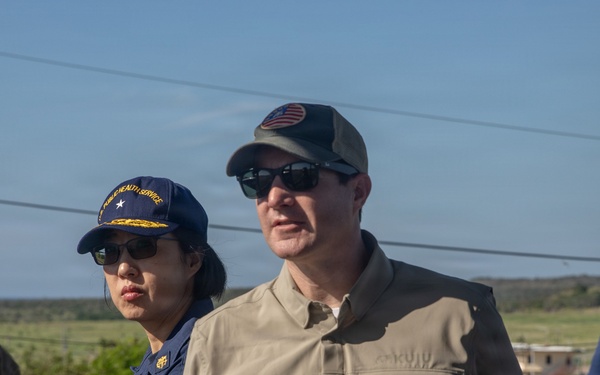 Chief Medical Officer, DHS, visits Joint Task Force Southern Guard