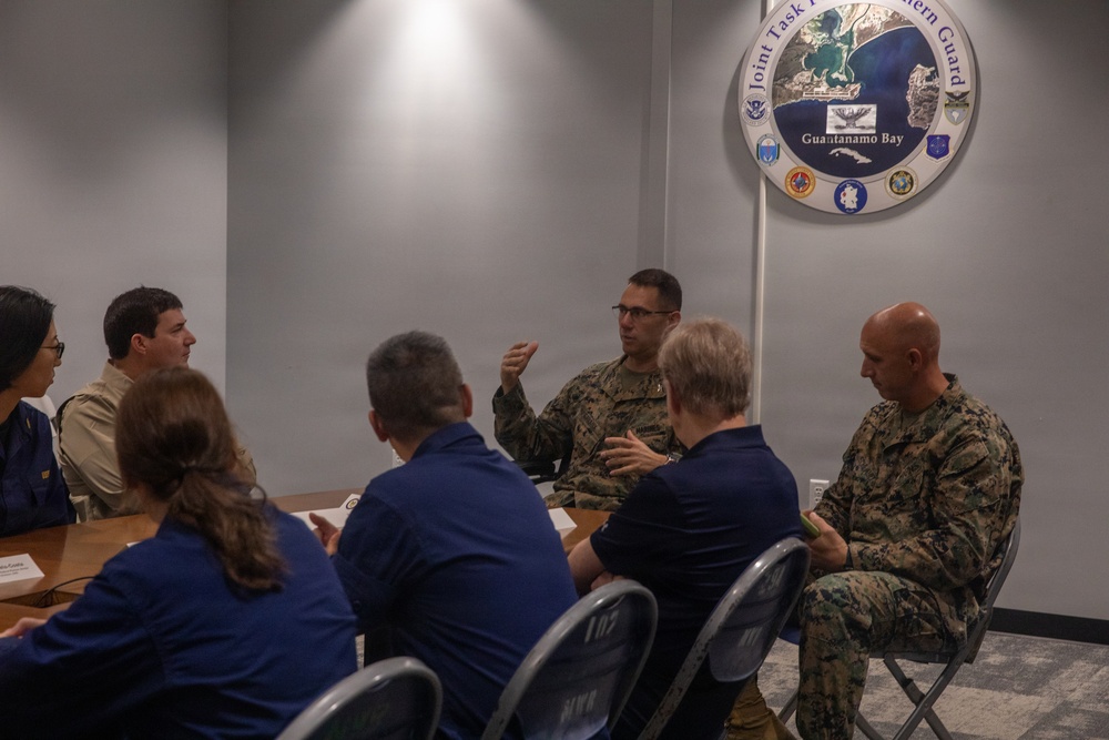 Chief Medical Officer, DHS, visits Joint Task Force Southern Guard