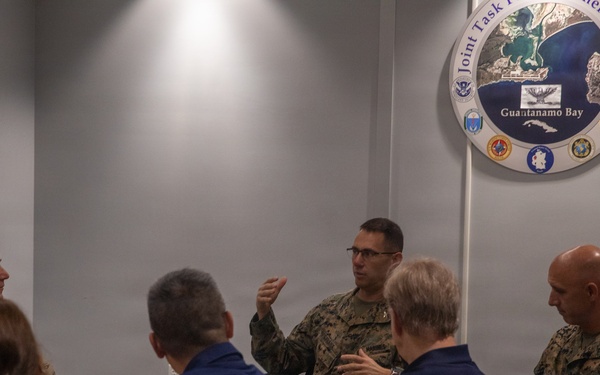 Chief Medical Officer, DHS, visits Joint Task Force Southern Guard