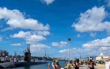USS Tucson Returns Home from Deployment