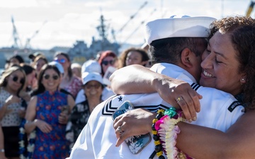 USS Missouri (SSN 780) returns home from Deployment