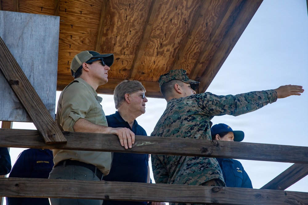 Chief Medical Officer, DHS, visits Joint Task Force Southern Guard