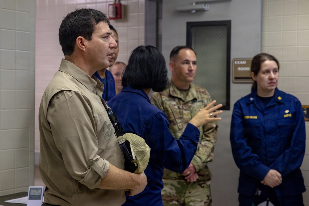 Chief Medical Officer, DHS, visits Joint Task Force Southern Guard