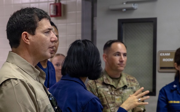 Chief Medical Officer, DHS, visits Joint Task Force Southern Guard