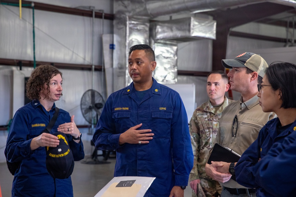 Chief Medical Officer, DHS, visits Joint Task Force Southern Guard
