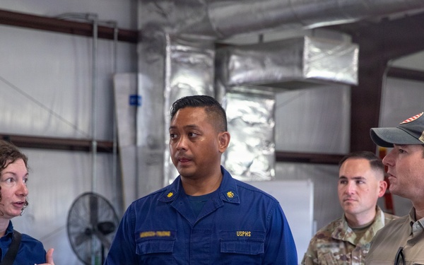 Chief Medical Officer, DHS, visits Joint Task Force Southern Guard