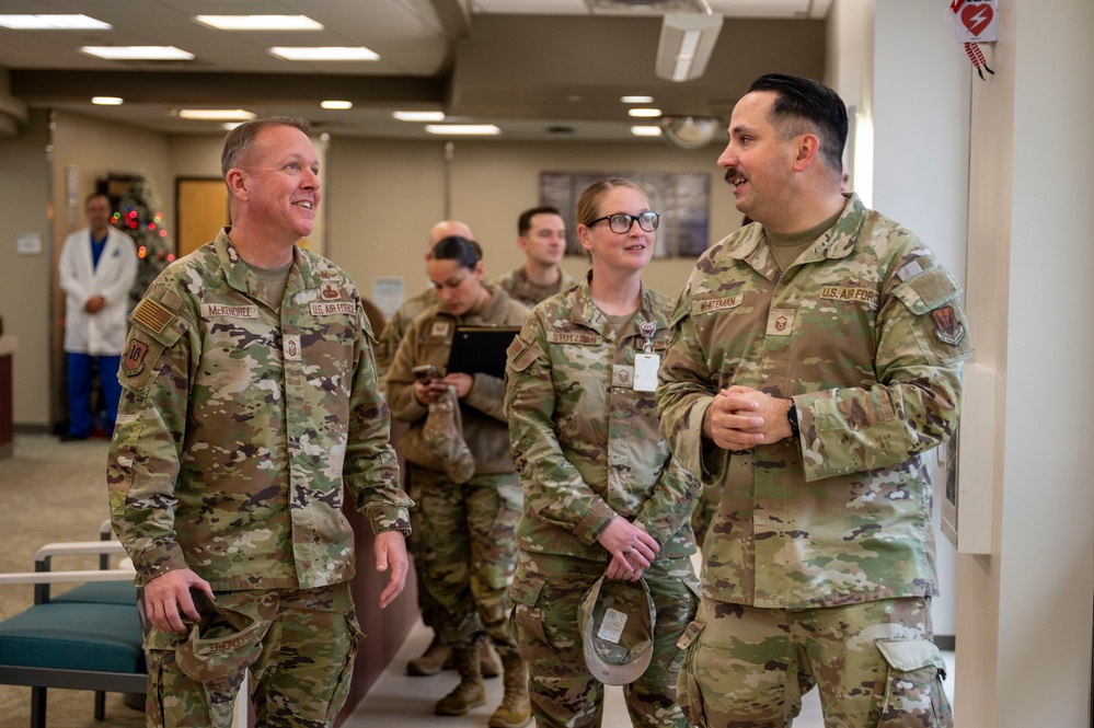 Beale Airmen Demonstrate Wing Capabilities During 16th AF Command Chief’s First Visit