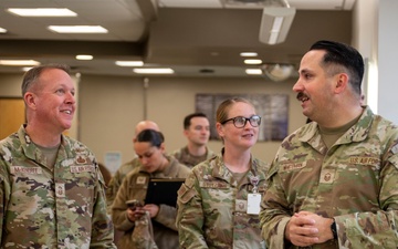 Beale Airmen Demonstrate Wing Capabilities During 16th AF Command Chief’s First Visit