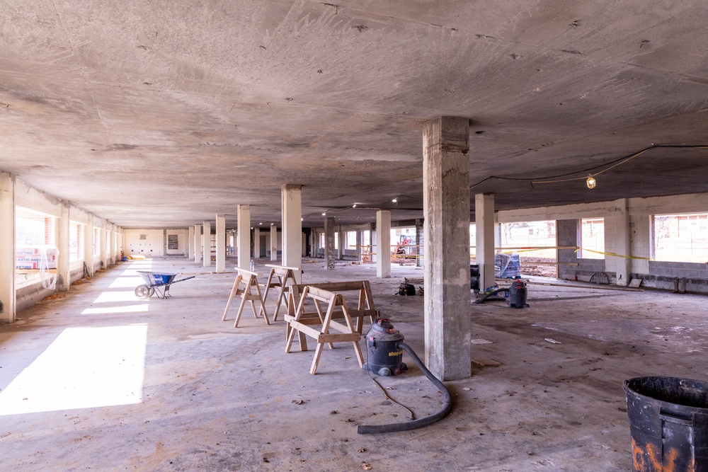 Cold War-era rolling pin barracks undergo vital renovation