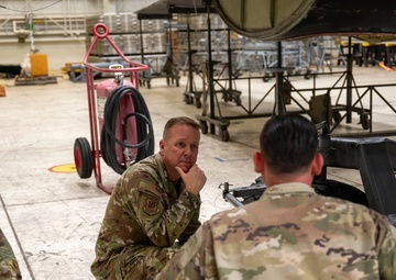 Beale Airmen Demonstrate Wing Capabilities During 16th AF Command Chief’s First Visit