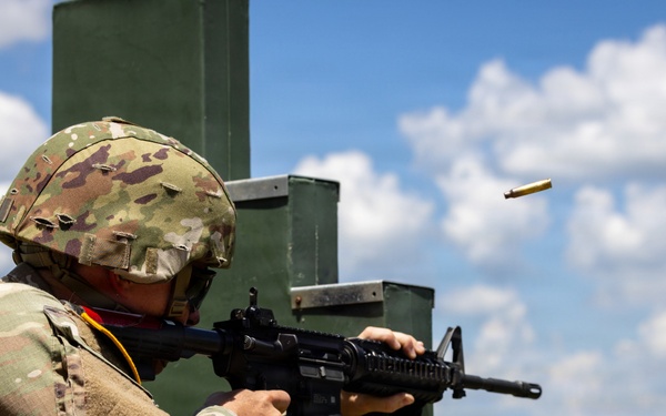 Military Police Qualify on M4 at Titan Warrior 2025