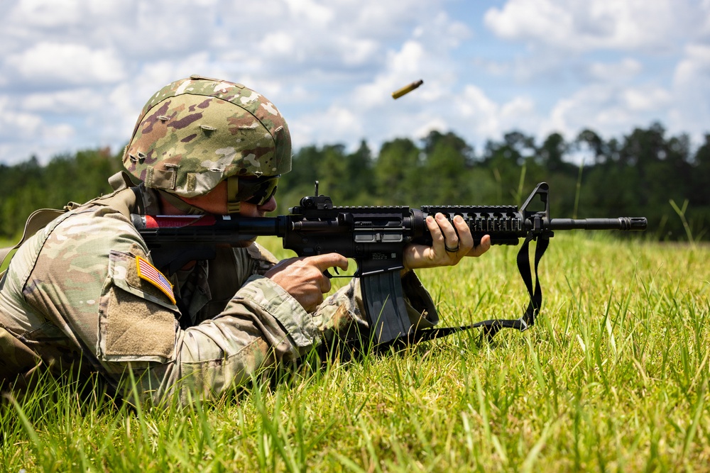 Military Police Qualify on M4 at Titan Warrior 2025