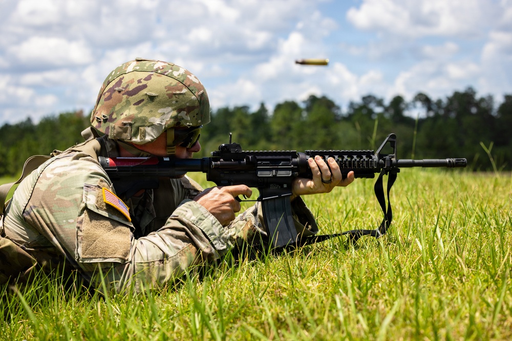 Military Police Qualify on M4 at Titan Warrior 2025