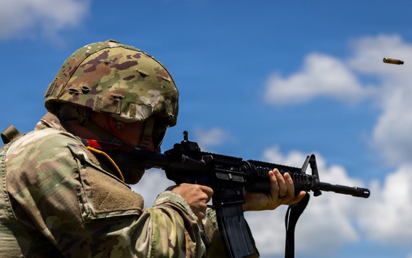 Military Police Qualify on M4 at Titan Warrior 2025