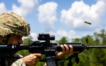 Military Police Qualify on M4 at Titan Warrior 2025