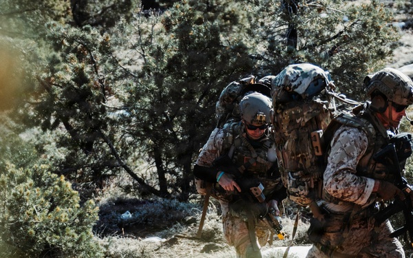 EOD Technicians Conduct Mountain Terrain Drills