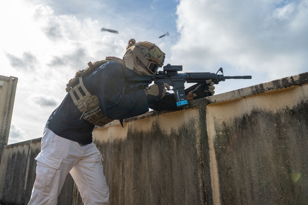 Airmen, Marines return fire during Exercise FISGA RAIN 2025