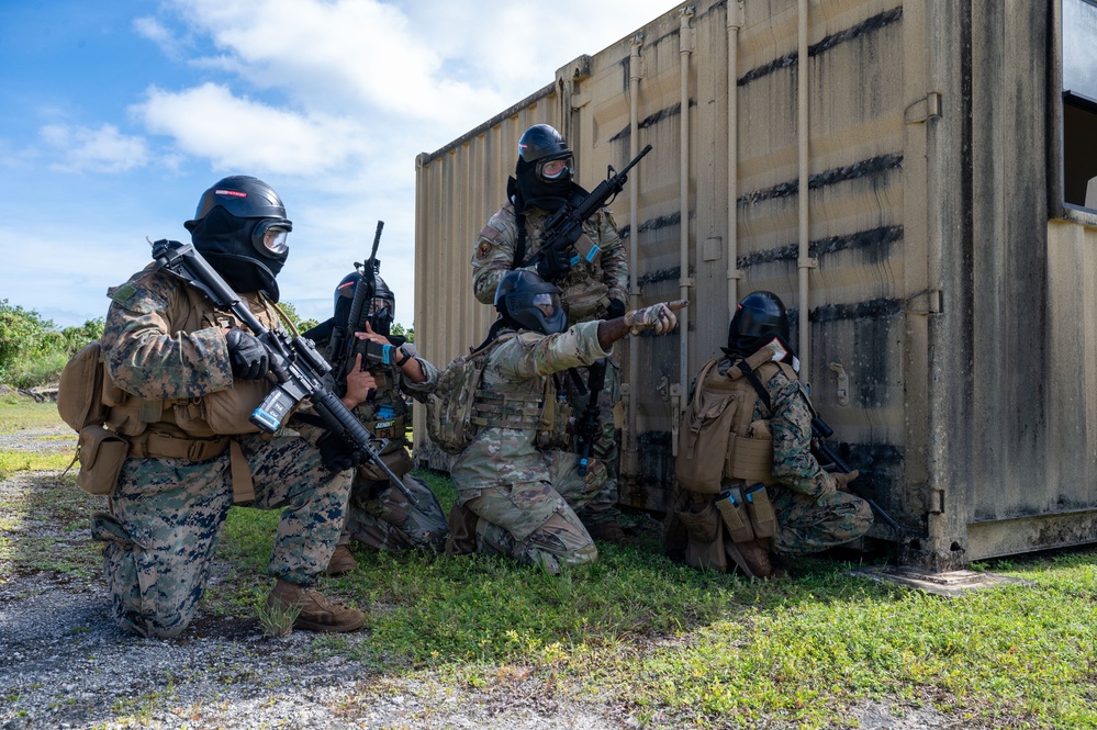 Airmen, Marines return fire during Exercise FISGA RAIN 2025