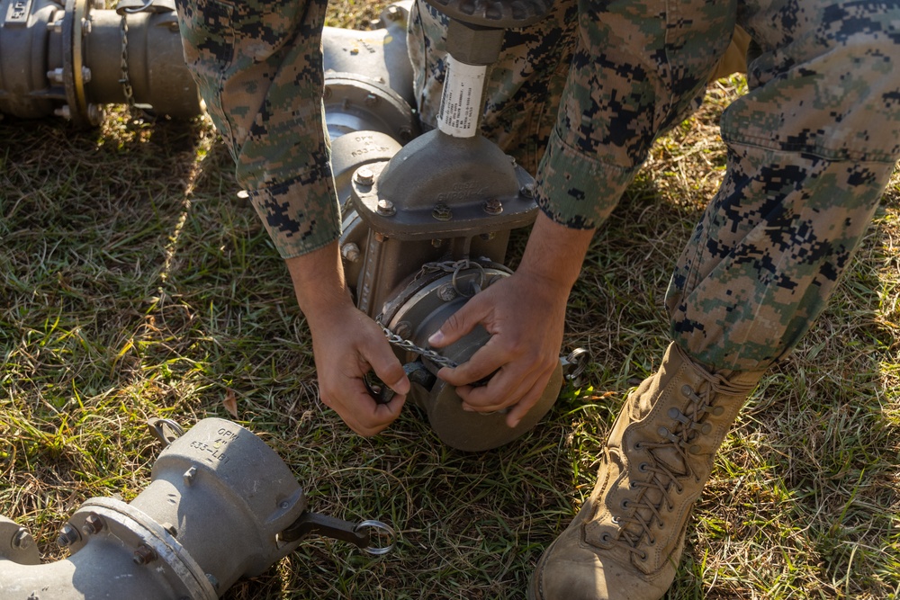 9th ESB Bulk Fuel Company Conducts PT Event