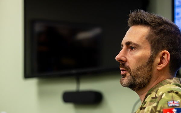 Distinguished Visitors from the Royal Military Police visit the 200th Military Police Command