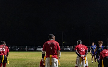 Battle of the Bases: MCBH Participates at USAG Flag Football Tournament