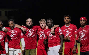 Battle of the Bases: MCBH Participates at USAG Flag Football Tournament