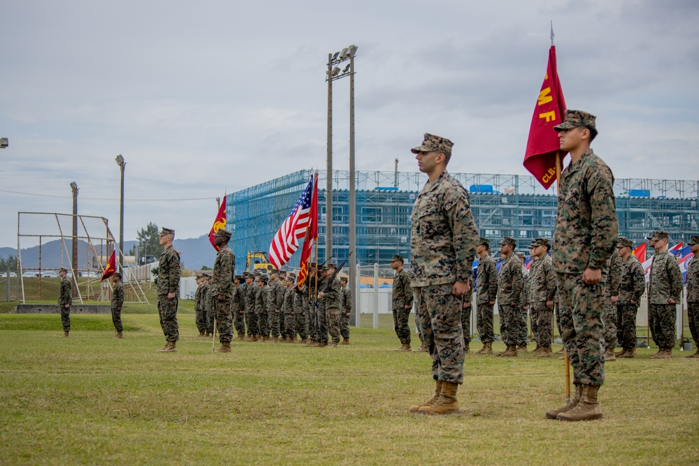 CLB-4 Change of Command Ceremony