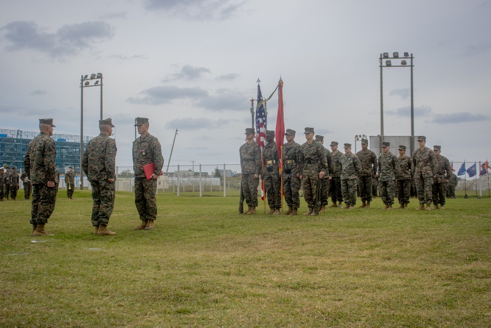 CLB-4 Change of Command Ceremony