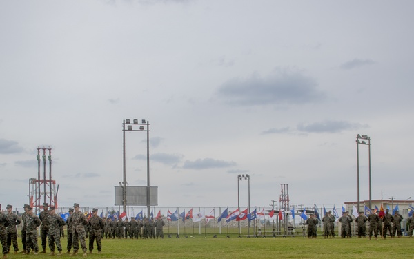 CLB-4 Change of Command Ceremony