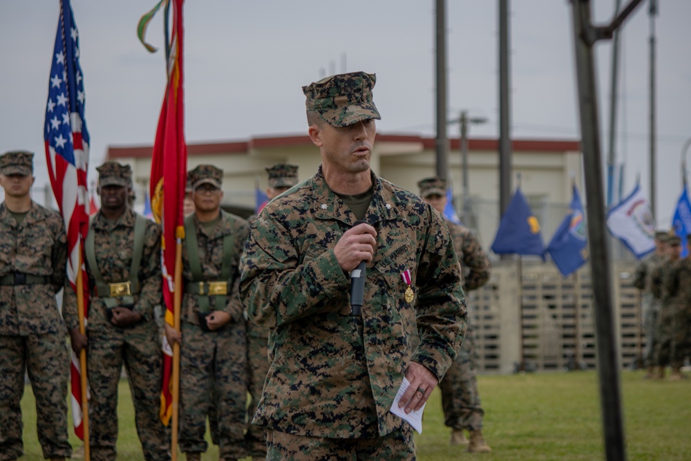 CLB-4 Change of Command Ceremony