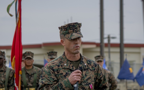 CLB-4 Change of Command Ceremony