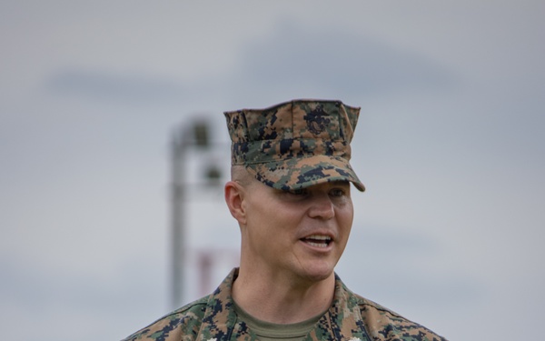 CLB-4 Change of Command Ceremony