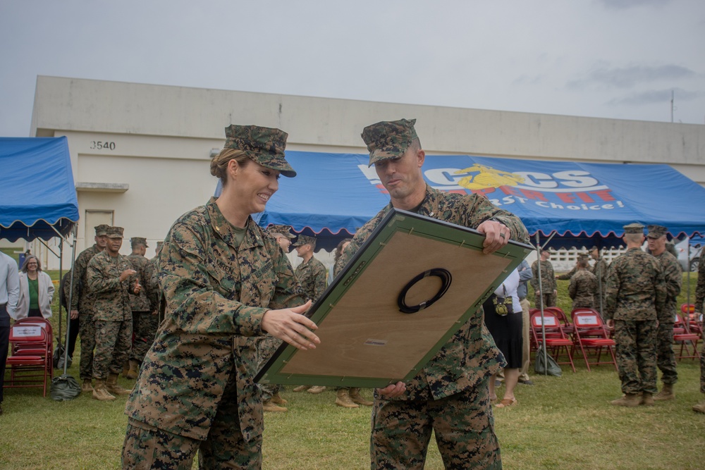 CLB-4 Change of Command Ceremony