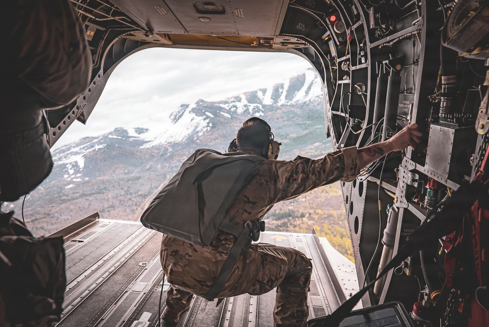 4th Quartermasters conduct static line airborne operation at Geronimo DZ