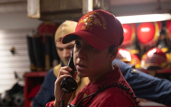 USS Abraham Lincoln conducts routine operations.