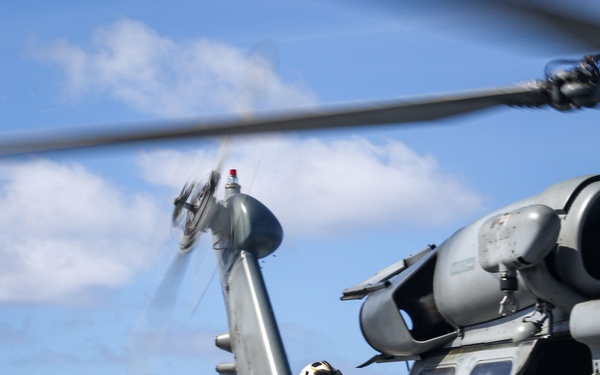 Frank E. Petersen Jr. hosts carrier strike group 3