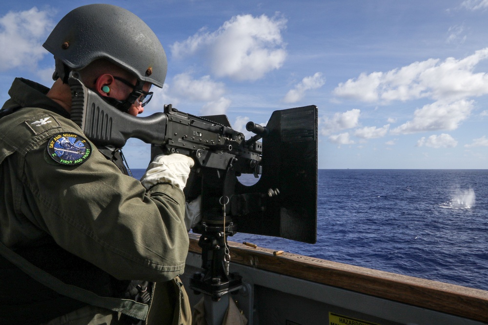 Frank E. Petersen Jr. hosts carrier strike group 3