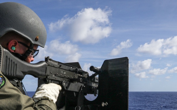 Frank E. Petersen Jr. hosts carrier strike group 3